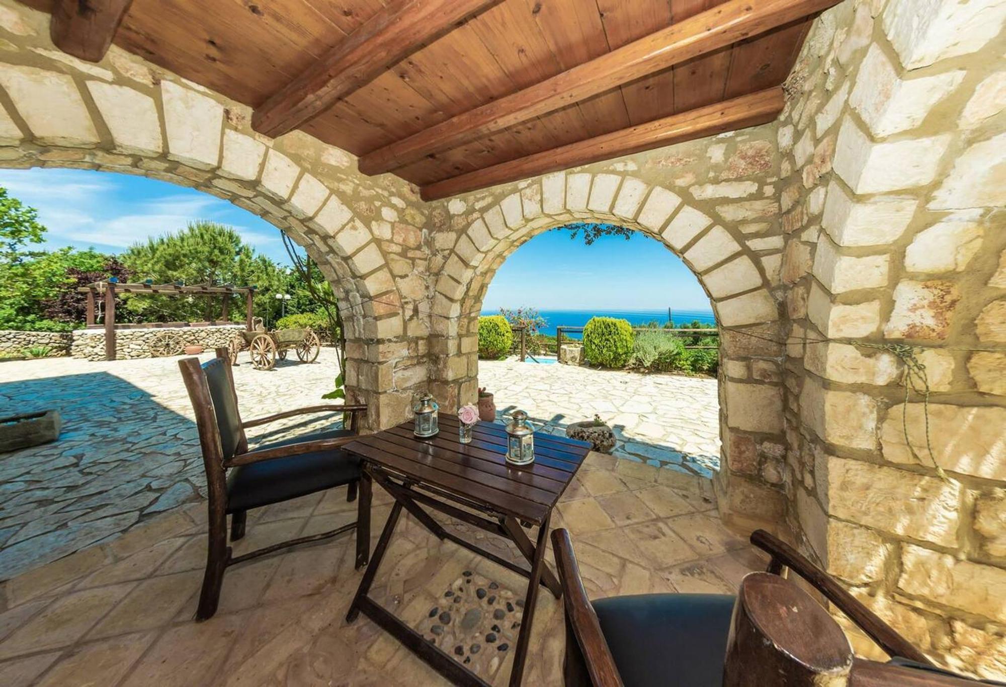 Villa Poseidon Residence Skinária Exterior foto